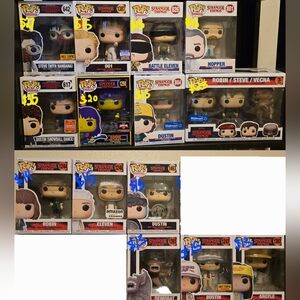 Stranger Things Funko Pop Collection
